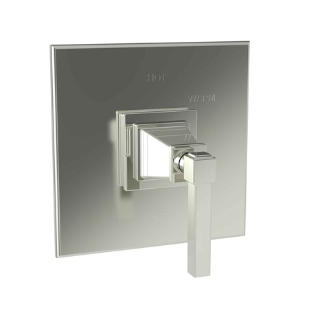 Newport Brass Shower Trim Plate W/ Handle. Less Showerhead, Arm And Flange, Nickel 4-3144BP-15
